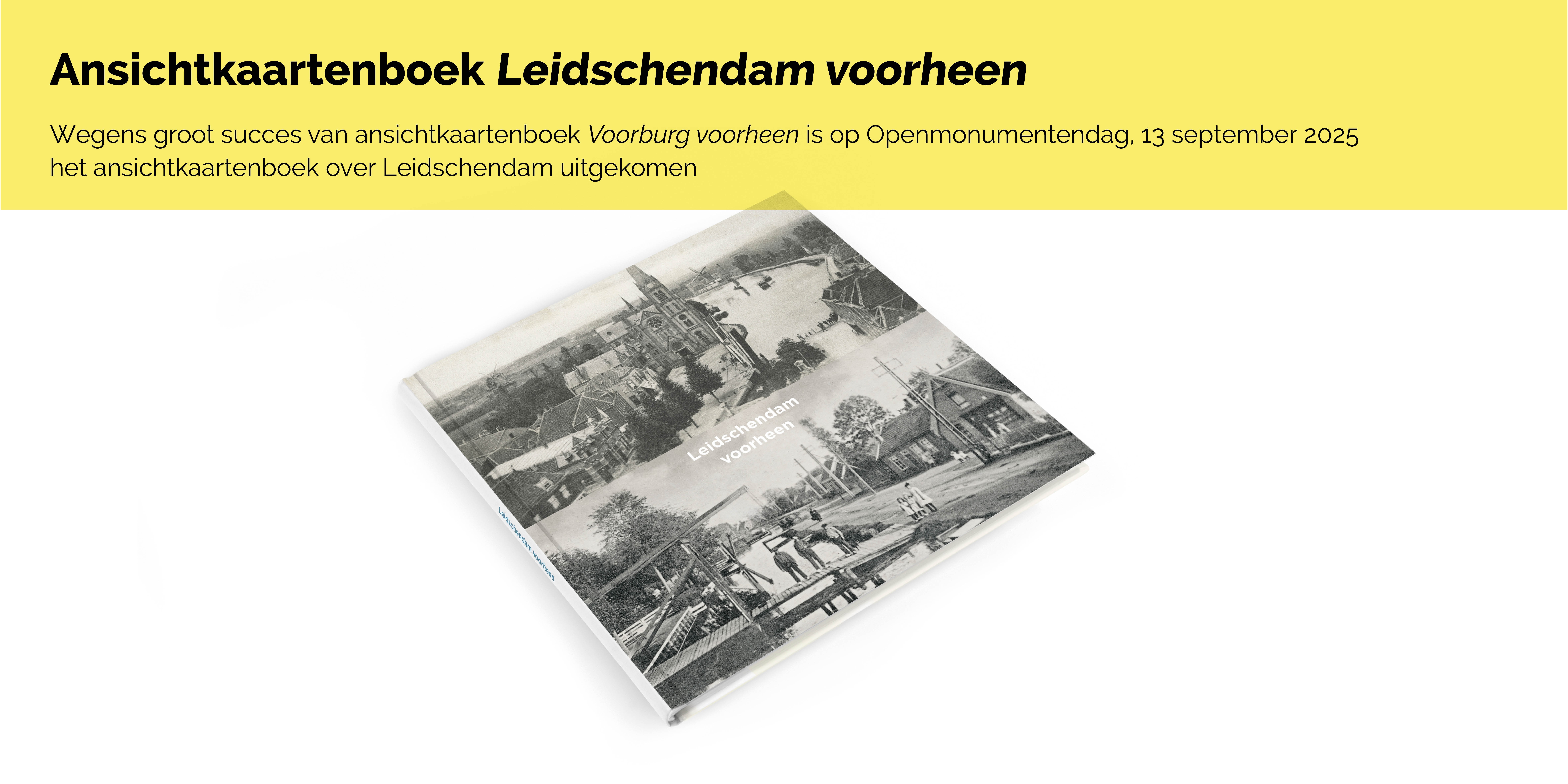 Ansichtkaartenboek
Leidschendam voorheen