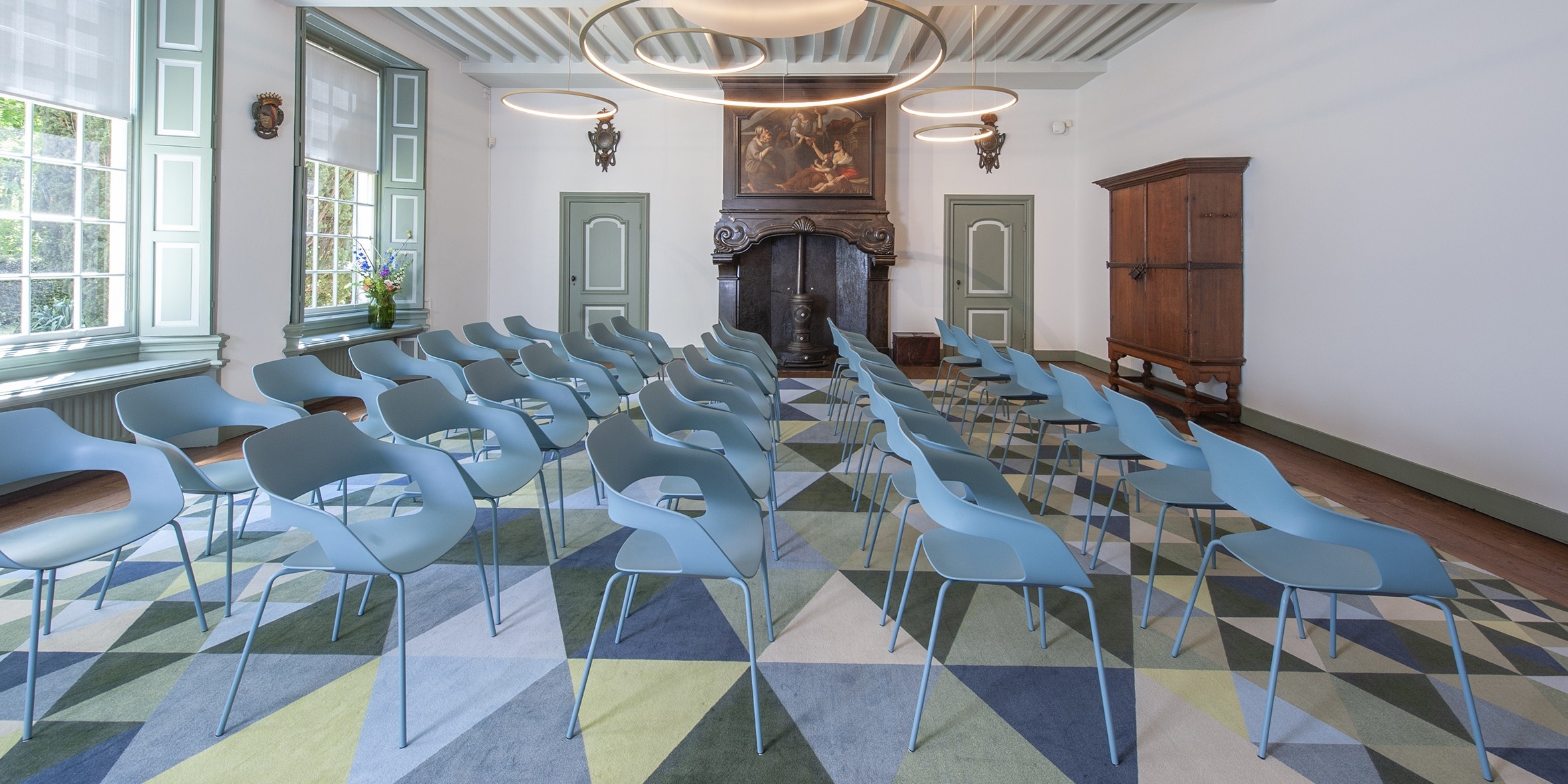 Inrichting Kamer van Charitate Museum Prinsenhof Delft