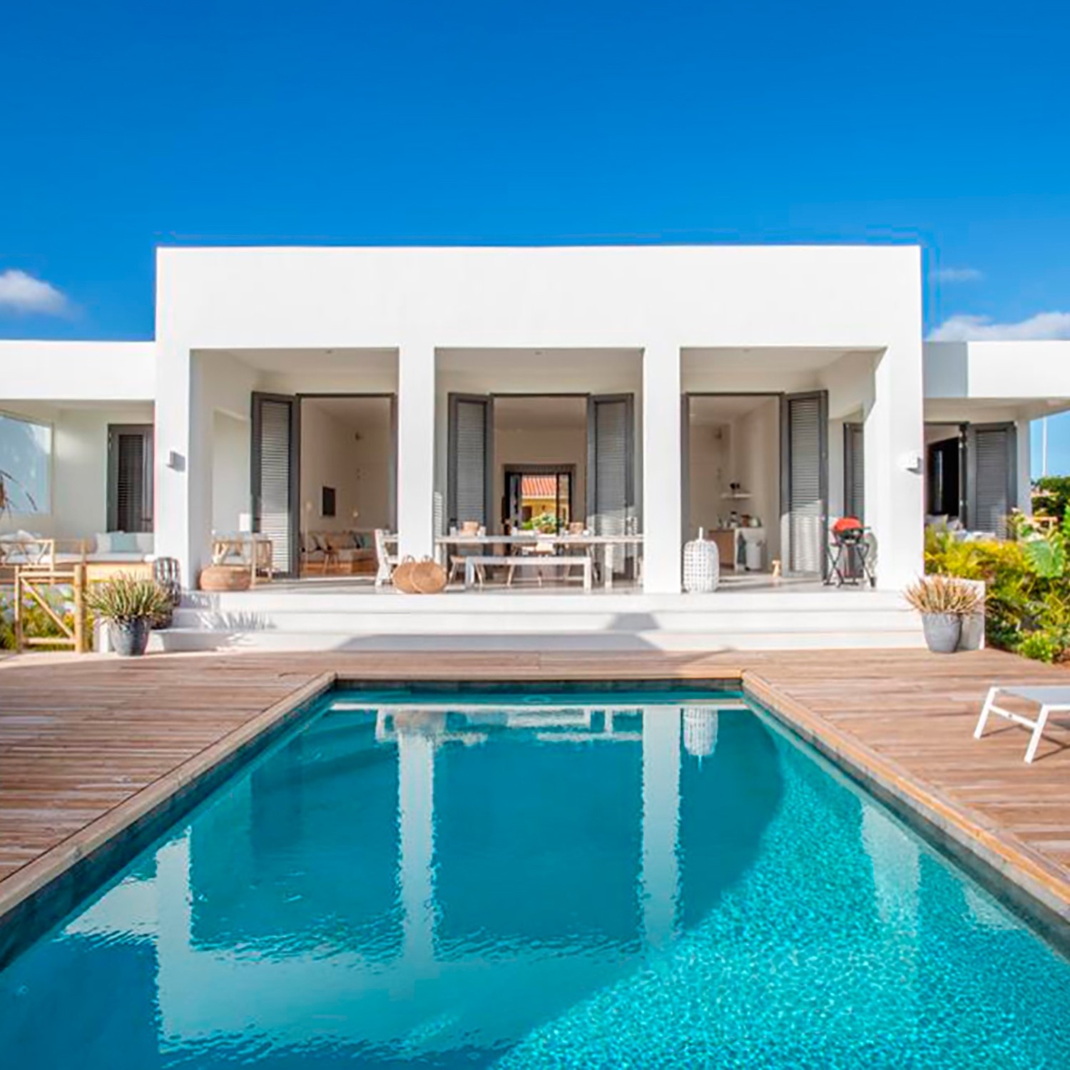 Inrichting van vakantievilla op Curaçao