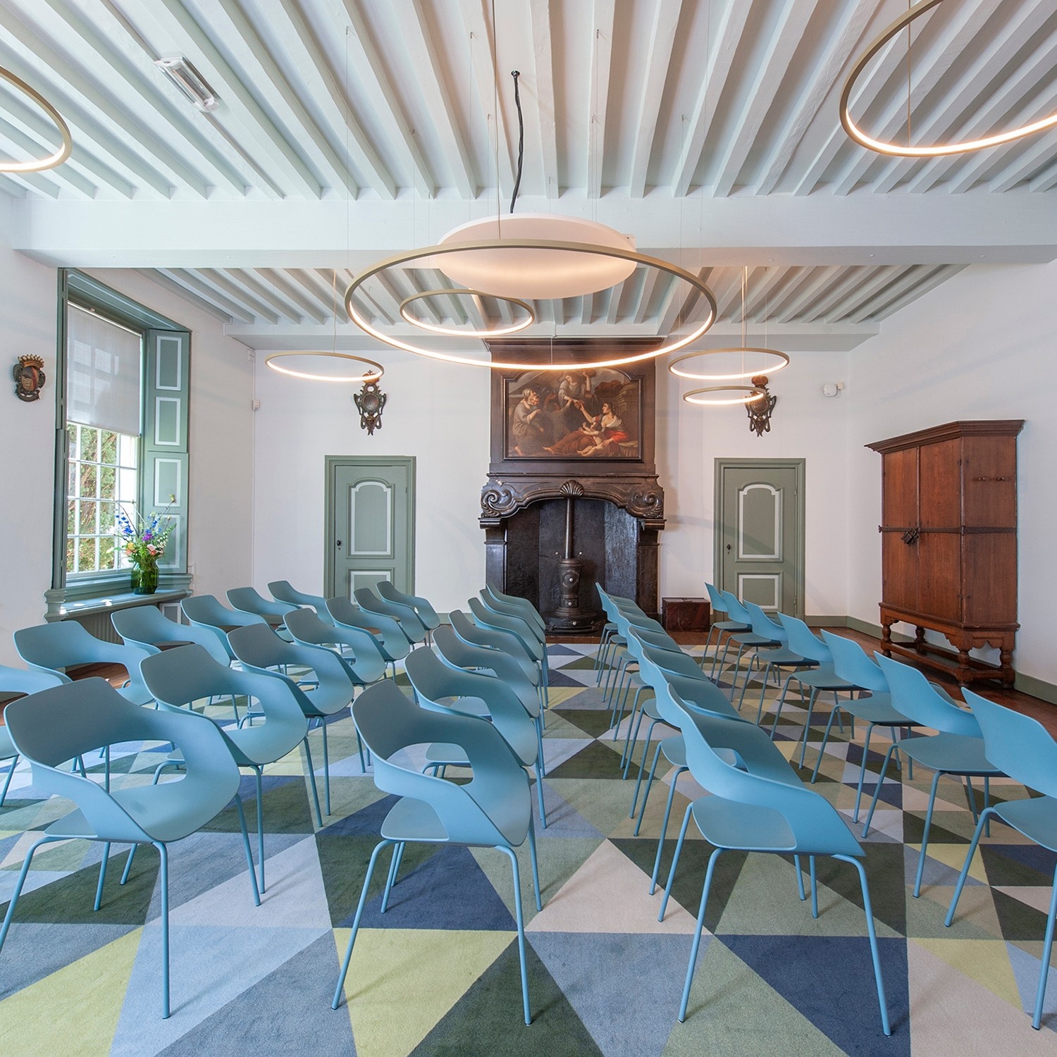 Inrichting Kamer van Charitate Museum Prinsenhof Delft