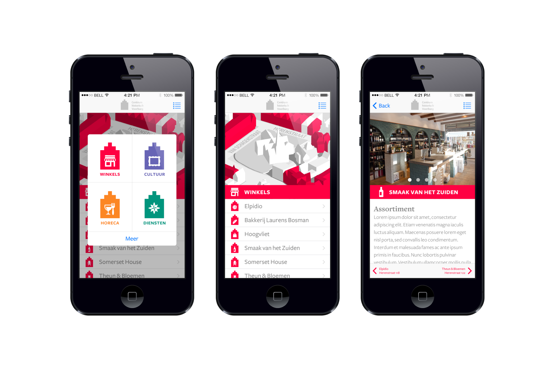 Huisstijl, Logo, Iconen, Webontwerp, Interactief design, Huygenskwartier Voorburg