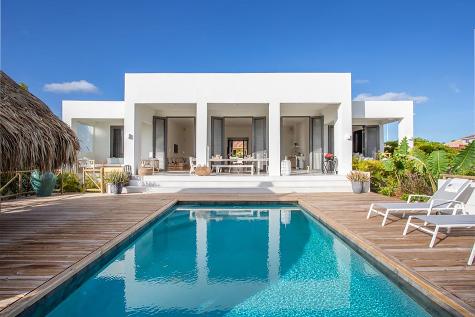 Inrichting van vakantievilla op Curaçao