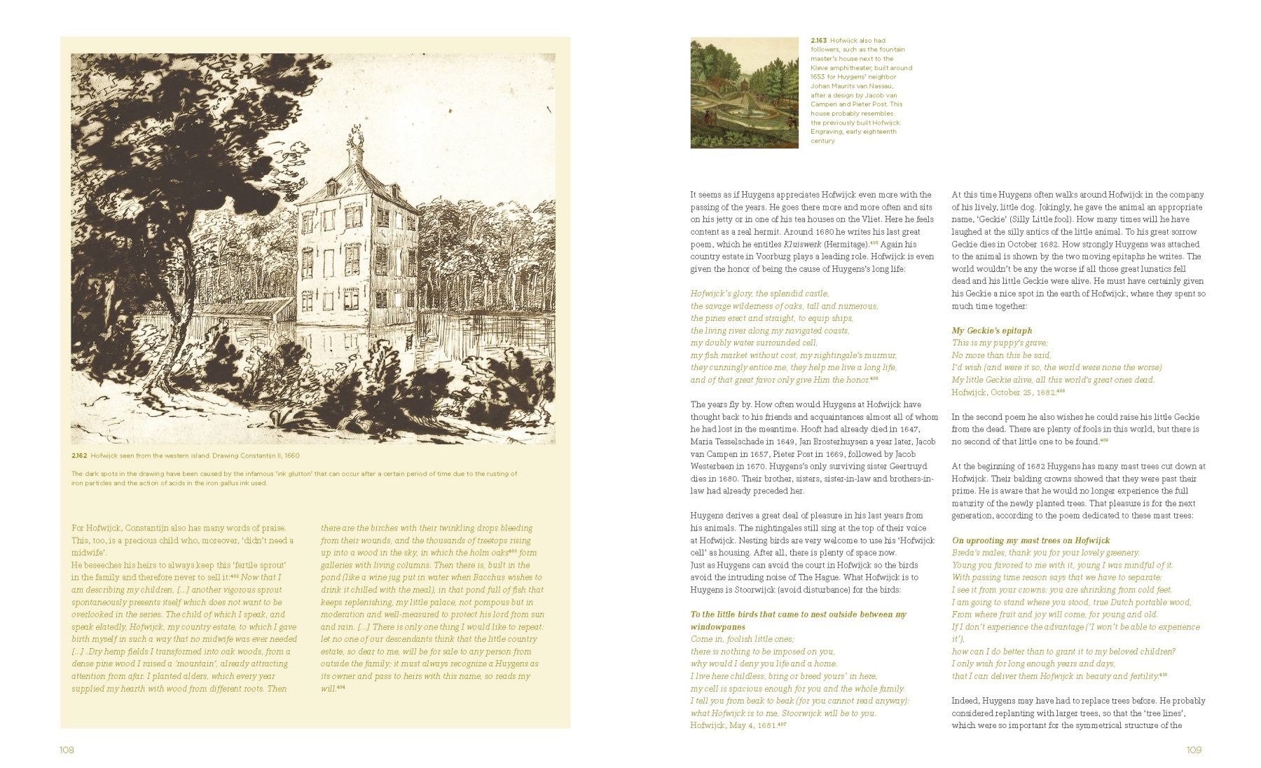 Boek Huygens Hofwijck