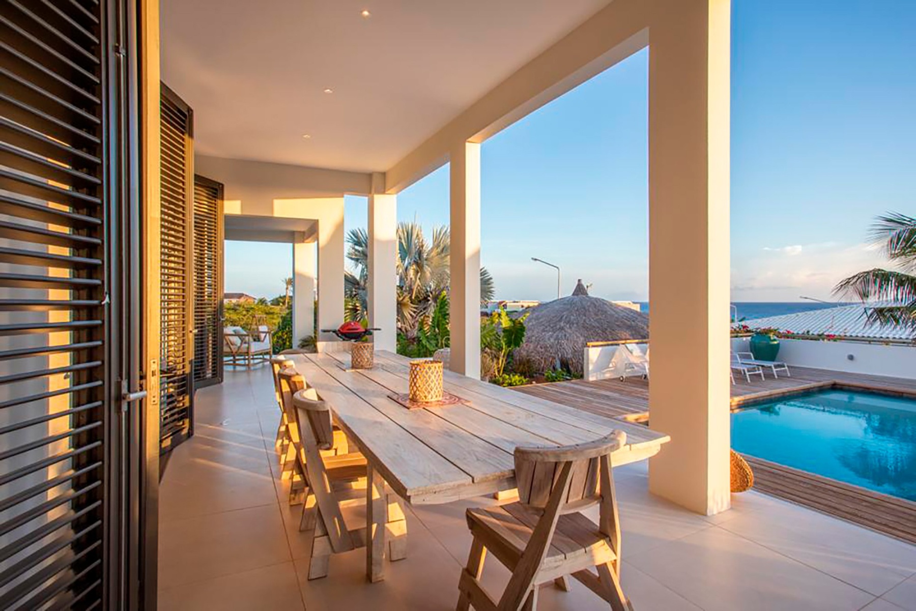 Inrichting van vakantievilla op Curaçao