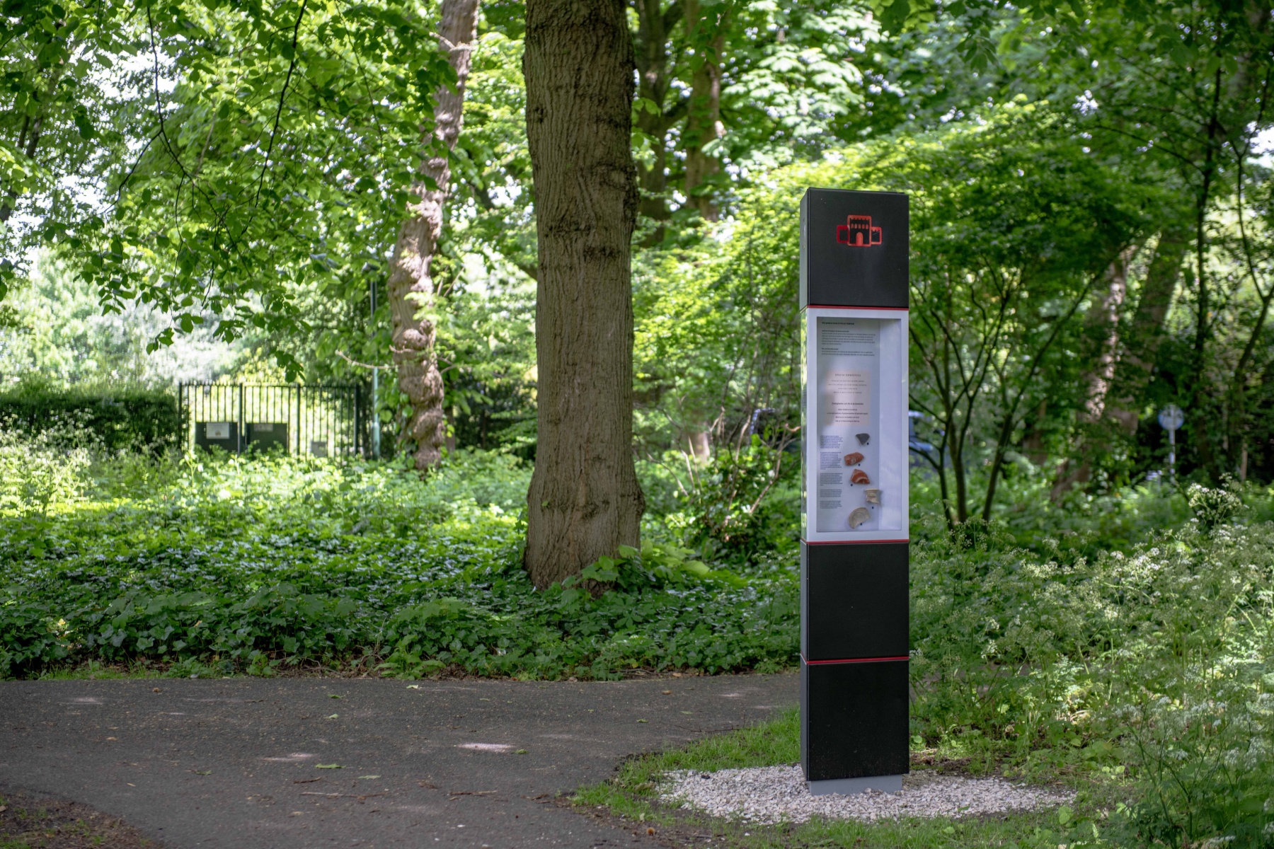 Forum Hadriani, Limes Romeinse grens, Park Artentsburgh, Unesco Wereld Erfgoed, bakens, buitenmuseum