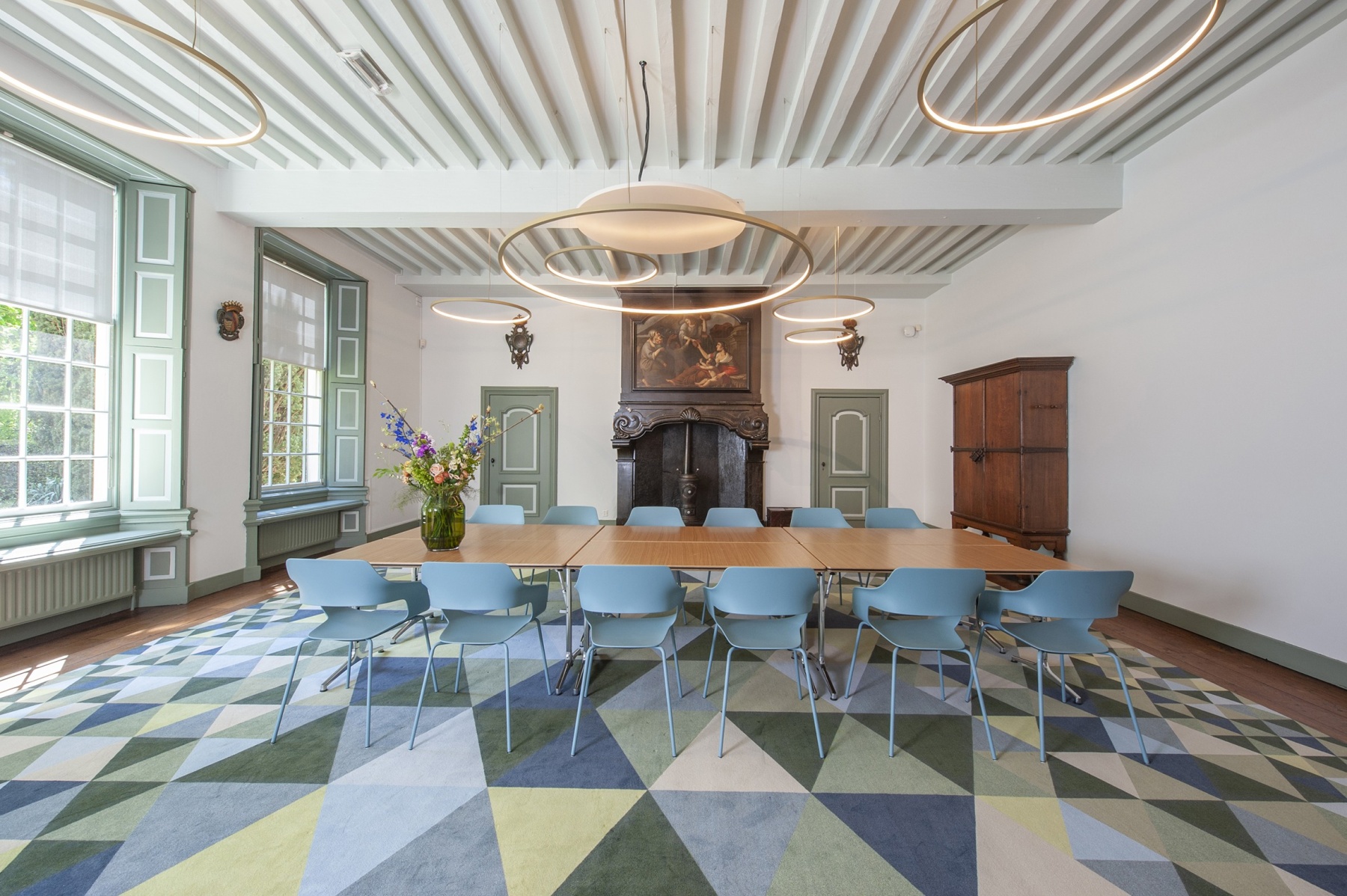Inrichting Kamer van Charitate Museum Prinsenhof Delft
