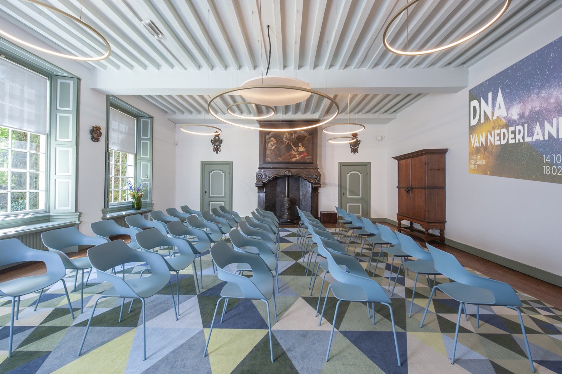 Inrichting Kamer van Charitate Museum Prinsenhof Delft