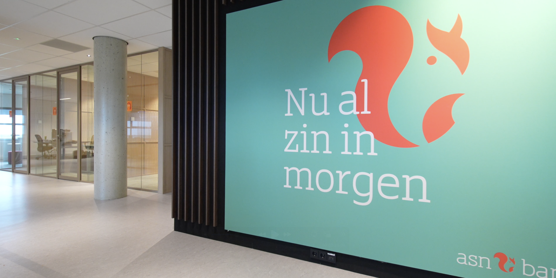 Inrichting kantoor ASN Bank