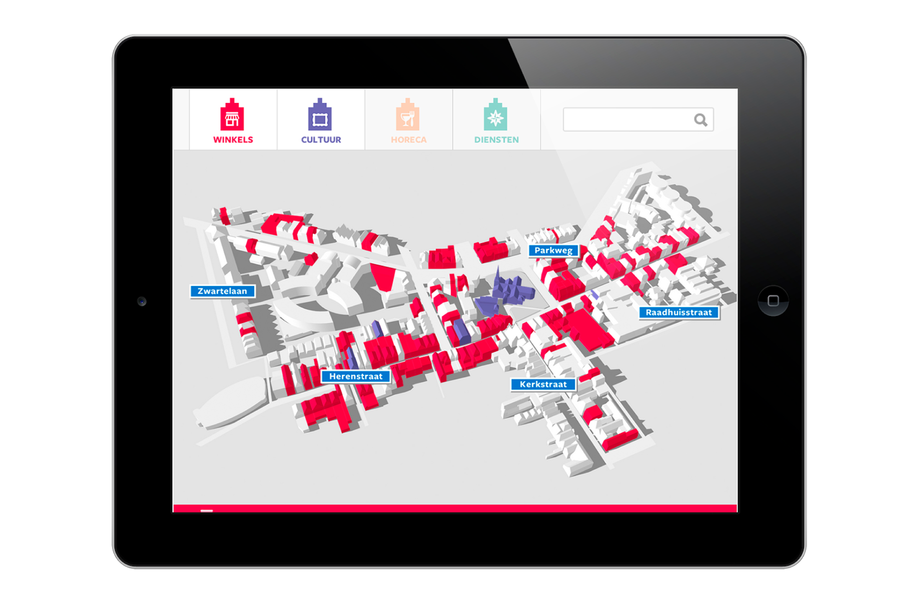 Huisstijl, Logo, Iconen, Webontwerp, Interactief design, Huygenskwartier Voorburg