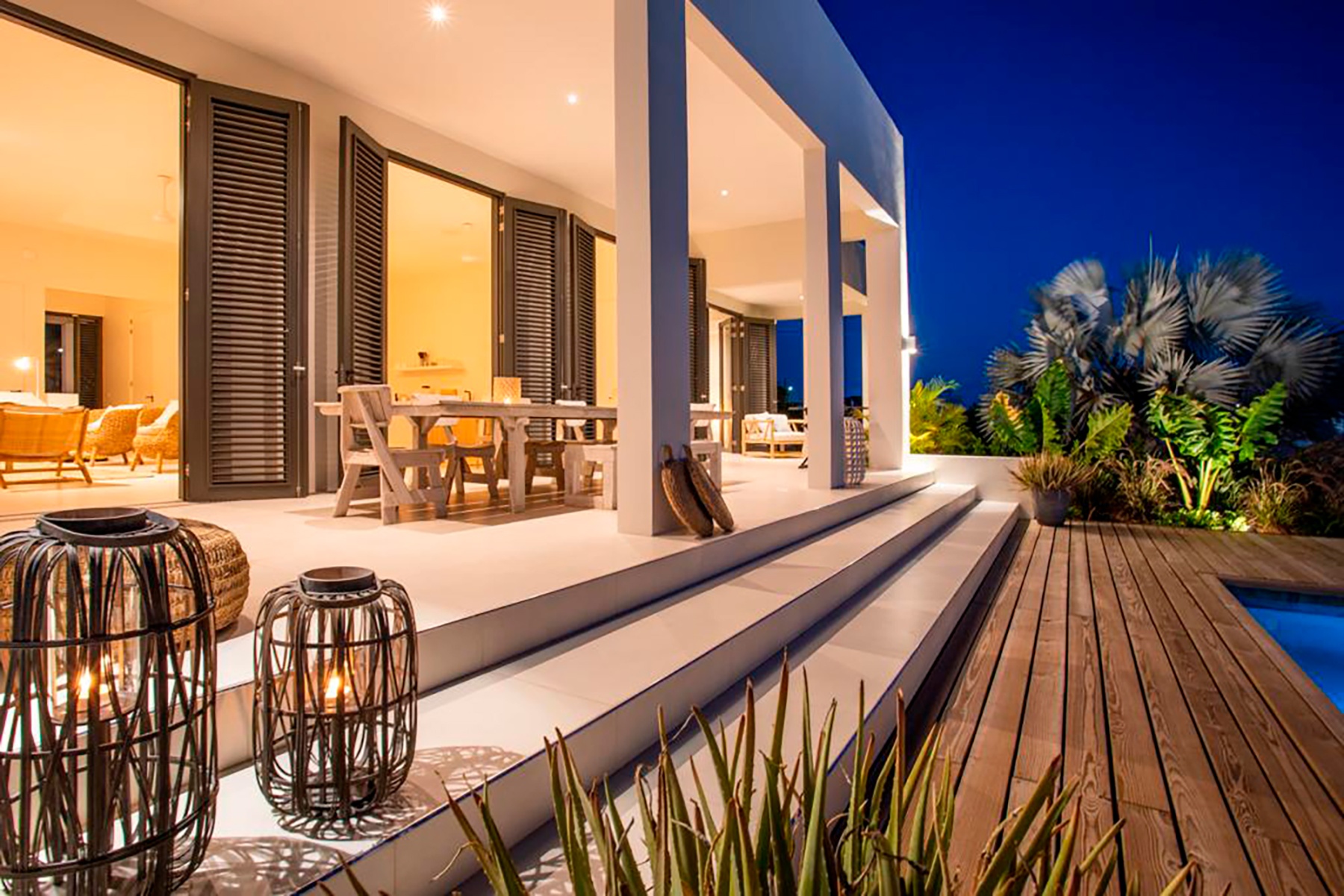 Inrichting van vakantievilla op Curaçao