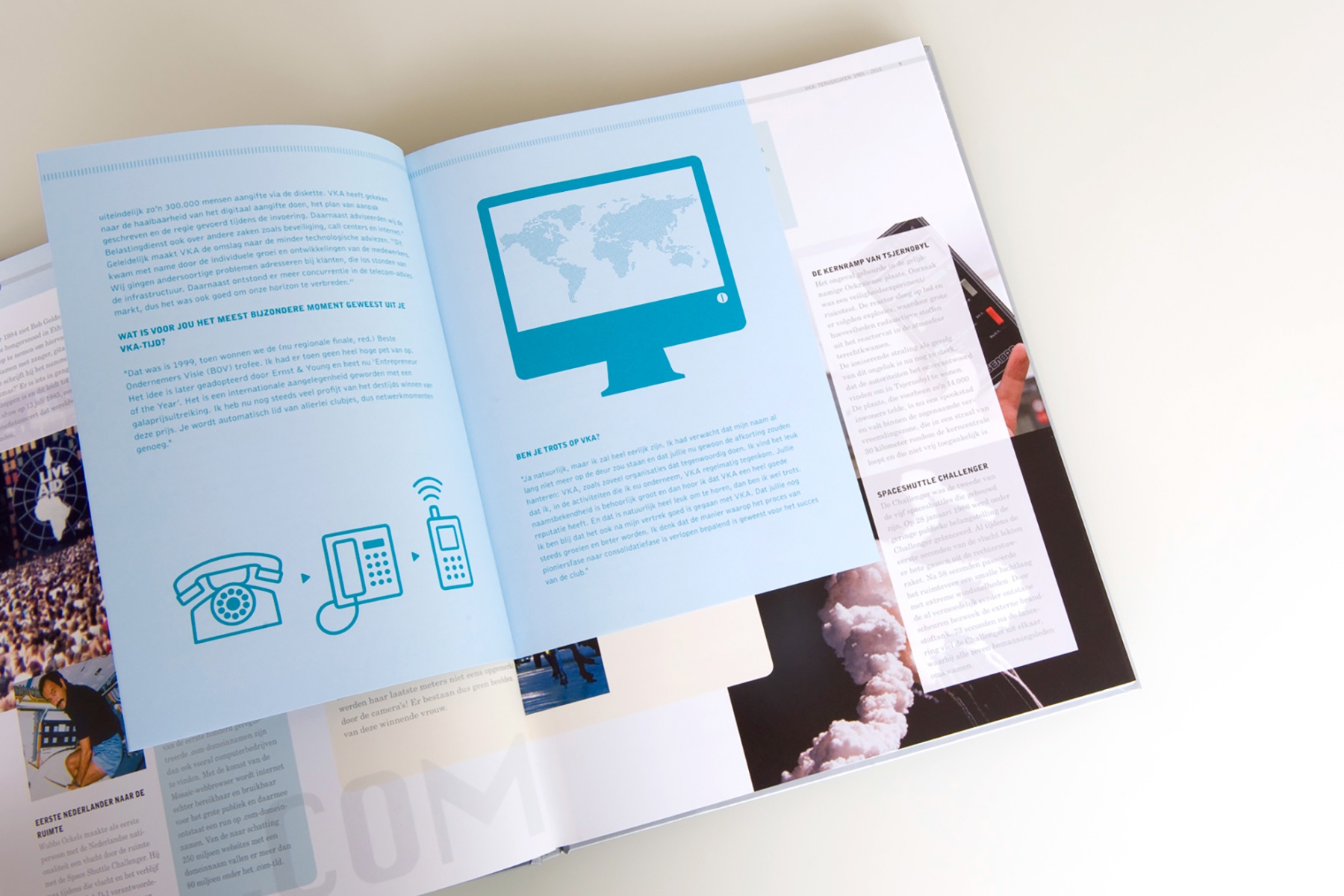 Jubileumboek, Boekontwerp Jubileumboek, Boekontwerp