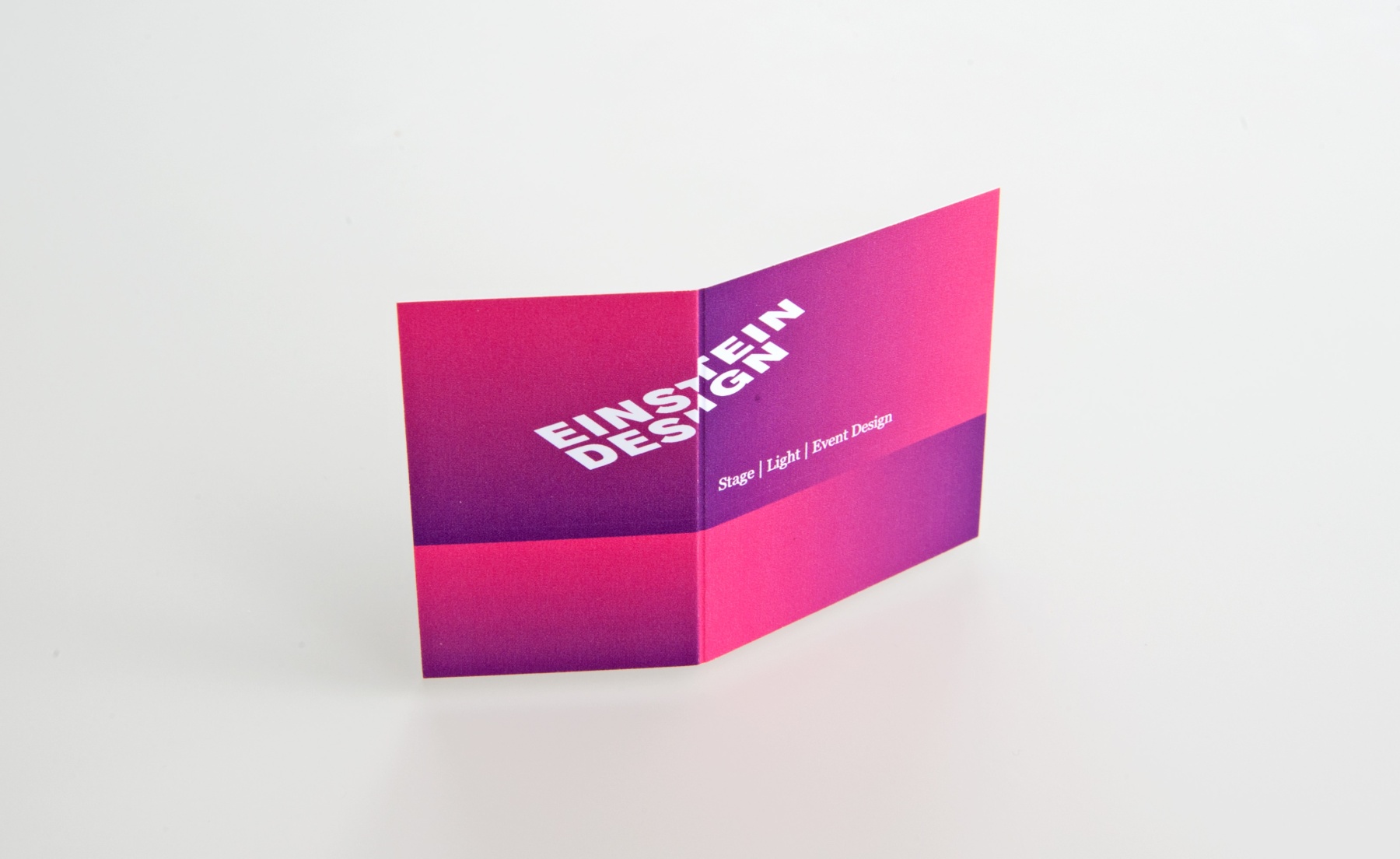 Einstein Design, logo, huisstijl