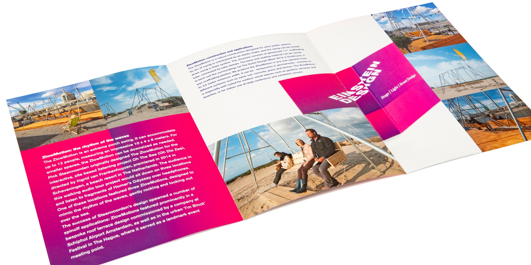 Logo, Huisstijl, Folders, Einstein Design